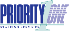 priority one staffing logo